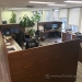 Espresso Gallery Cubicle Workstation L-Suite Desks w/ Walls